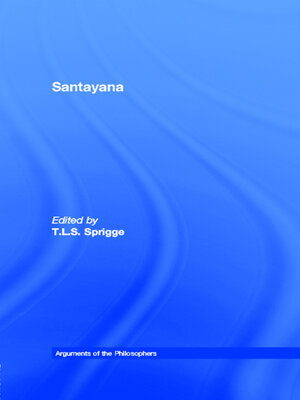 cover image of Santayana